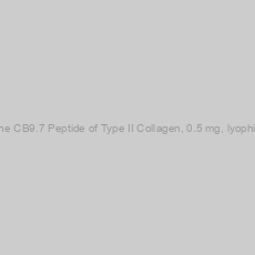 Image of Bovine CB9.7 Peptide of Type II Collagen, 0.5 mg, lyophilized